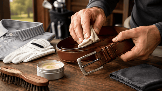 How To Clean And Condition A Leather Golf Belt