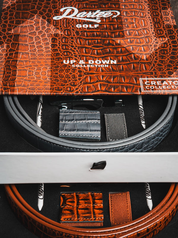 Up & Down Collection belt drawer packaging