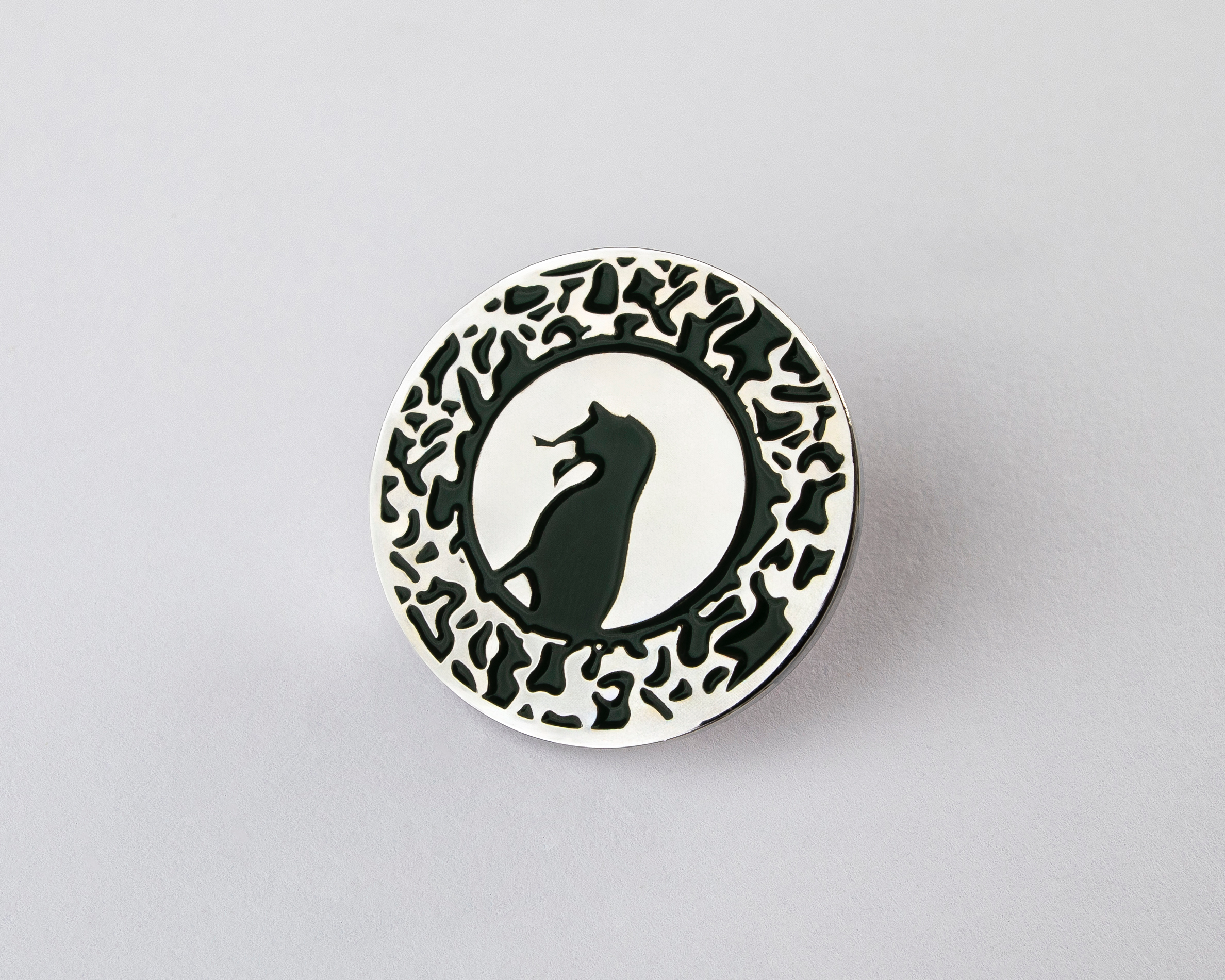 Black Birdie Ball Marker