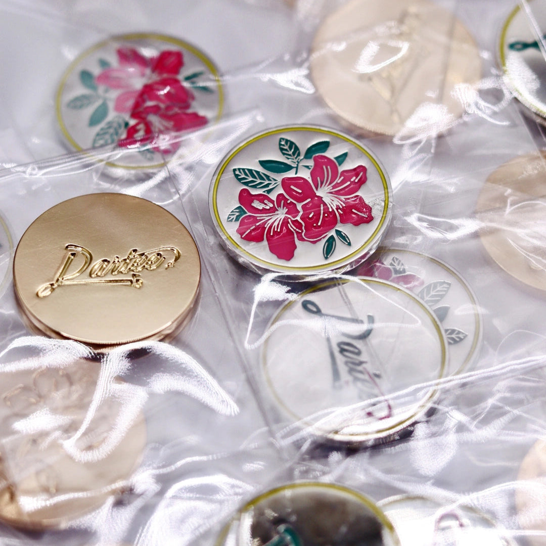 Azalea Gold Ball Marker Set