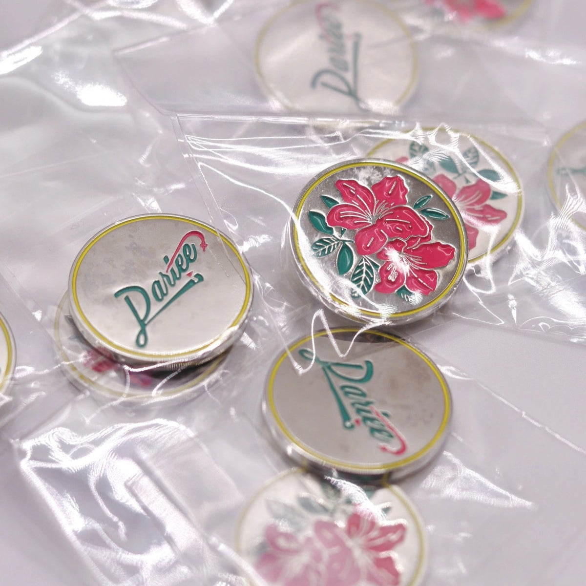 Azalea Gold Ball Marker Set
